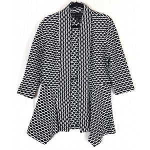 Frank Lyman Design cardigan open front textured